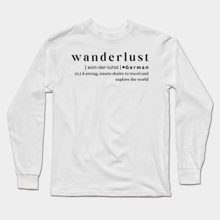 Wanderlust Long Sleeve T-Shirt